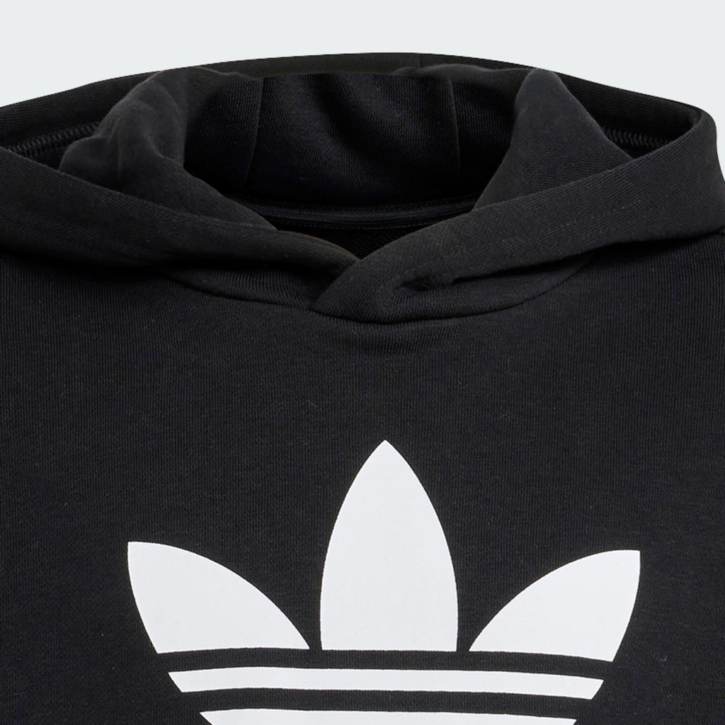 ADIDAS ORIGINALS TREFOIL HOODIE      BLACK
