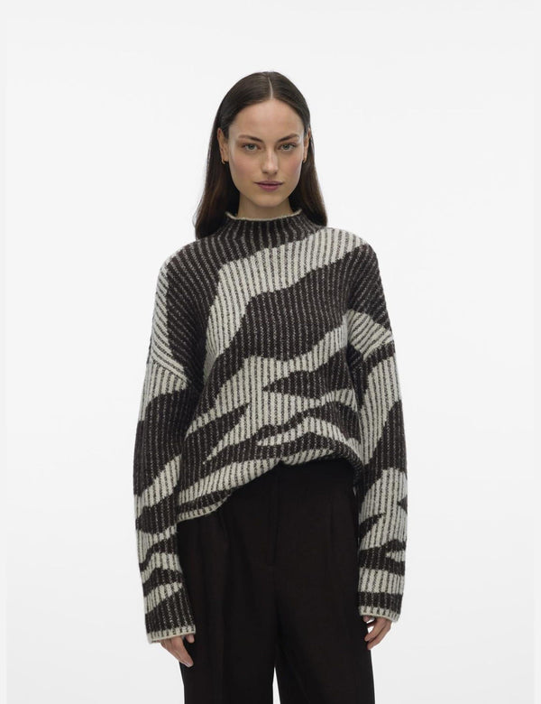 VERO MODA VMSCORPIO LS HIGHNECK PULLOVER BF