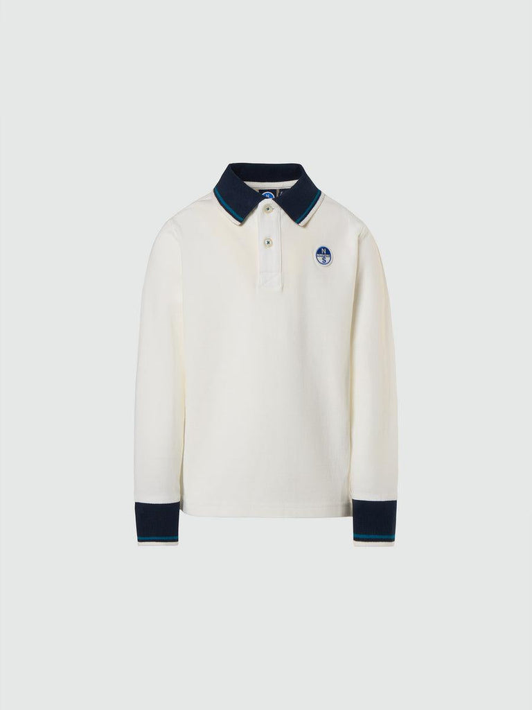 NORTH SAILS POLO LONG SLEEVE W/LOGO