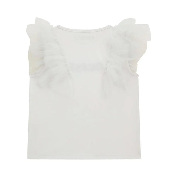 GUESS SS T-SHIRT W/MESH