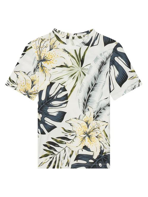 JACK JONES KIDS JJHAWAII AOP TEE SS CREW NECK JNR