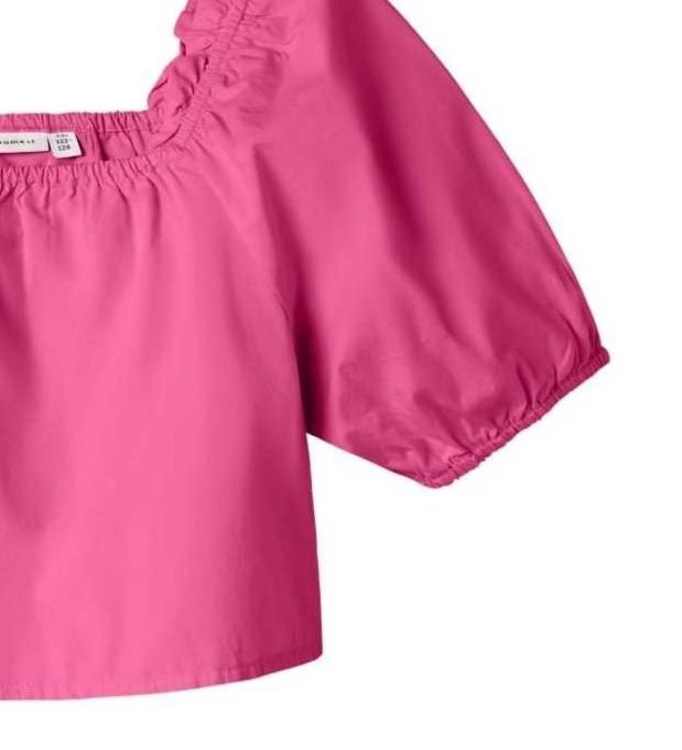 NAME.IT NKFFABOW CROPPED SS TOP