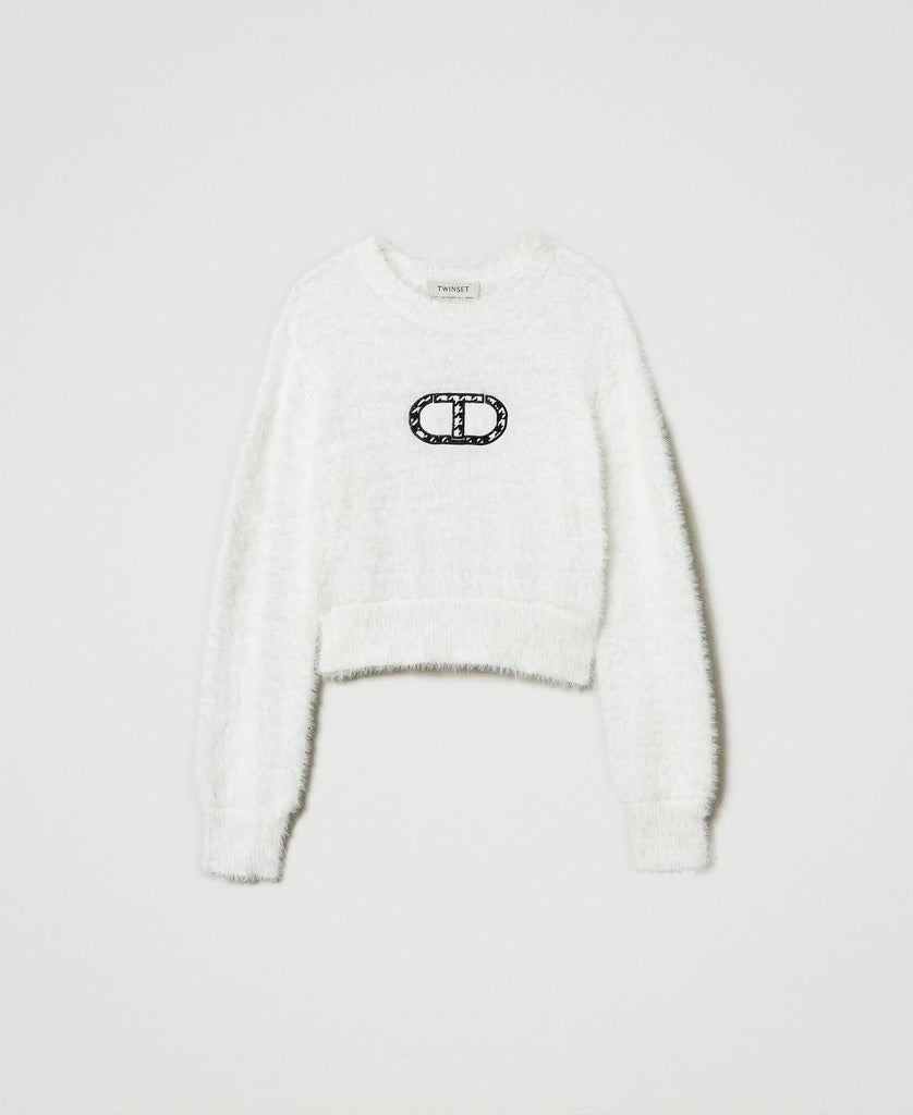 TWINSET MAGLI GIROCOLLO REGULAR