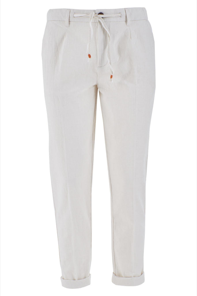 YES ZEE PANTALONE UOMO CON COULISSE,ELASTICO AI FIANCHI