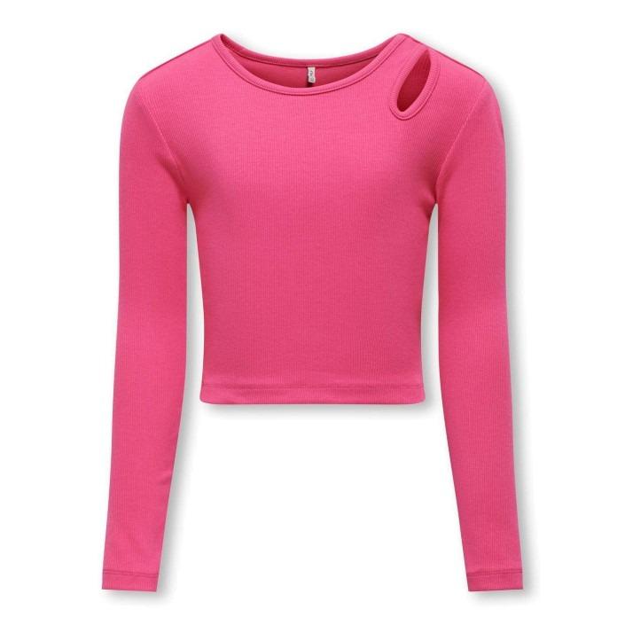 ONLY KIDS KOGNESSA LIFE L/S CUT OUT TOP BOX JRS