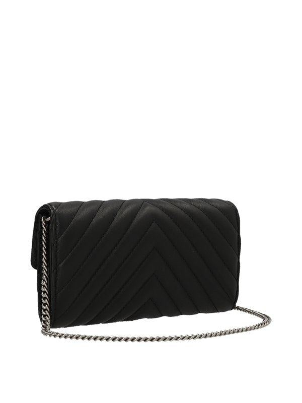 PINKO LOVE ONE WALLET C  SHEEP NAPPA CHEVRON