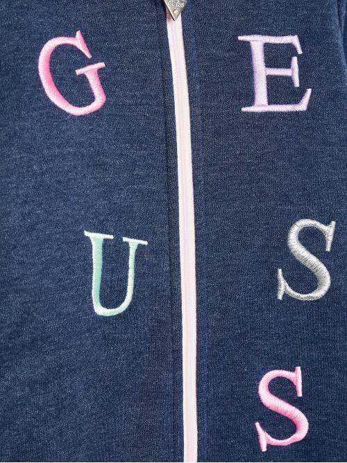 GUESS HOODED OVERALL W/ZIP
