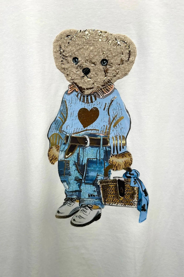 LOVEme T-shirt over orso stampa e applicazione