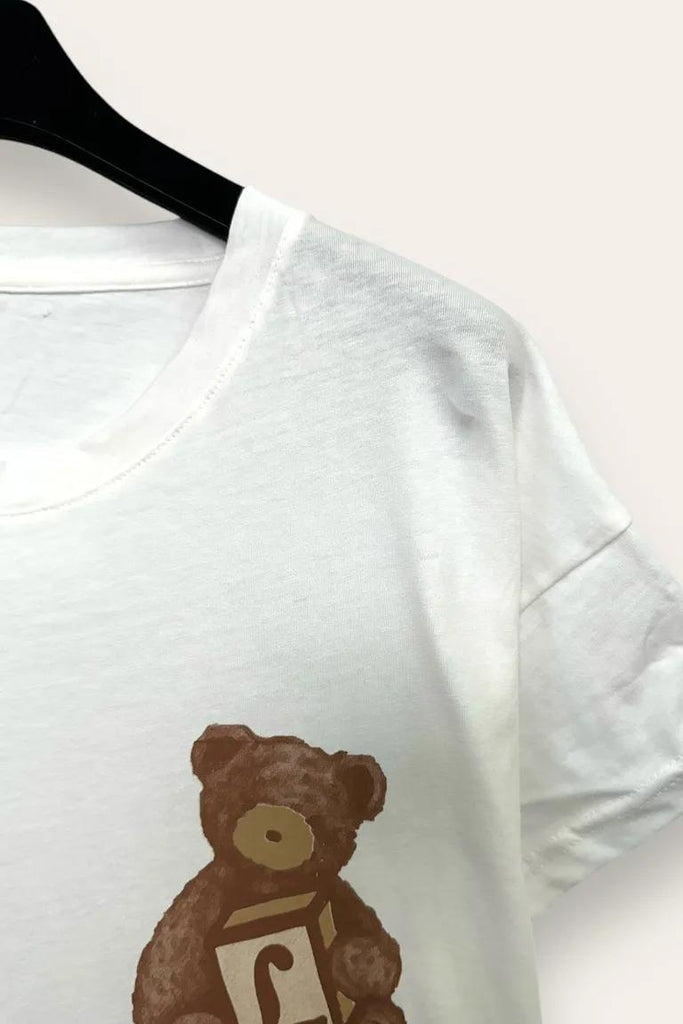 LOVEme T-shirt con stampa orsacchiotto