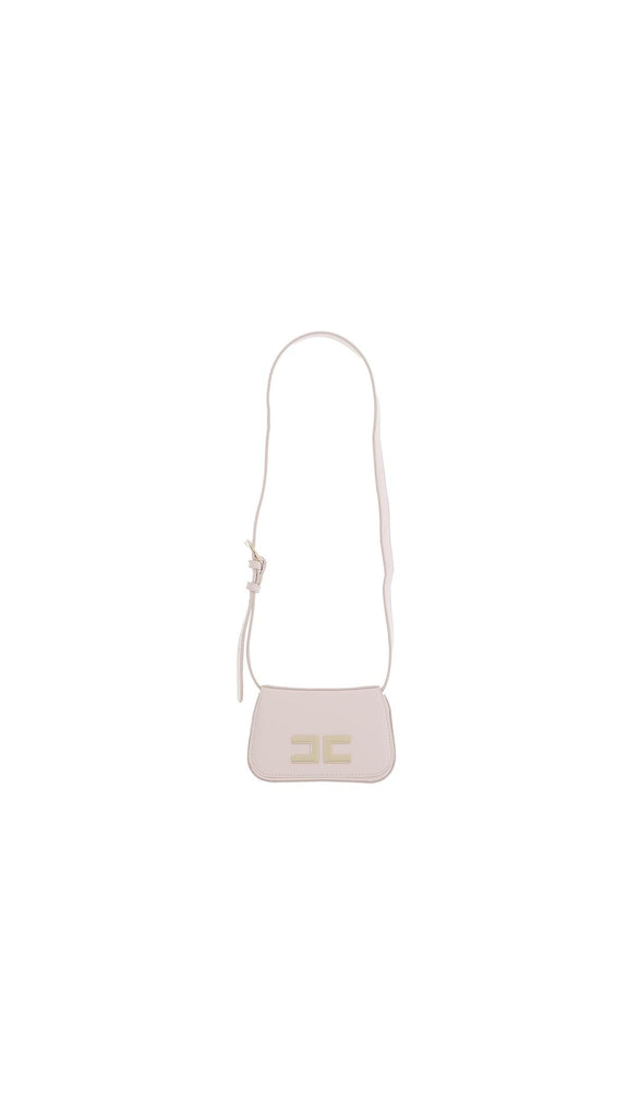ELISABETTA FRANCHI La Mia Bambina BORSA TRACOLLA CON PLACCA LOGO