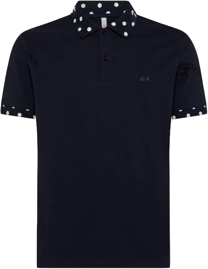 SUN68 POLO COLLAR  JACQUARD EL.