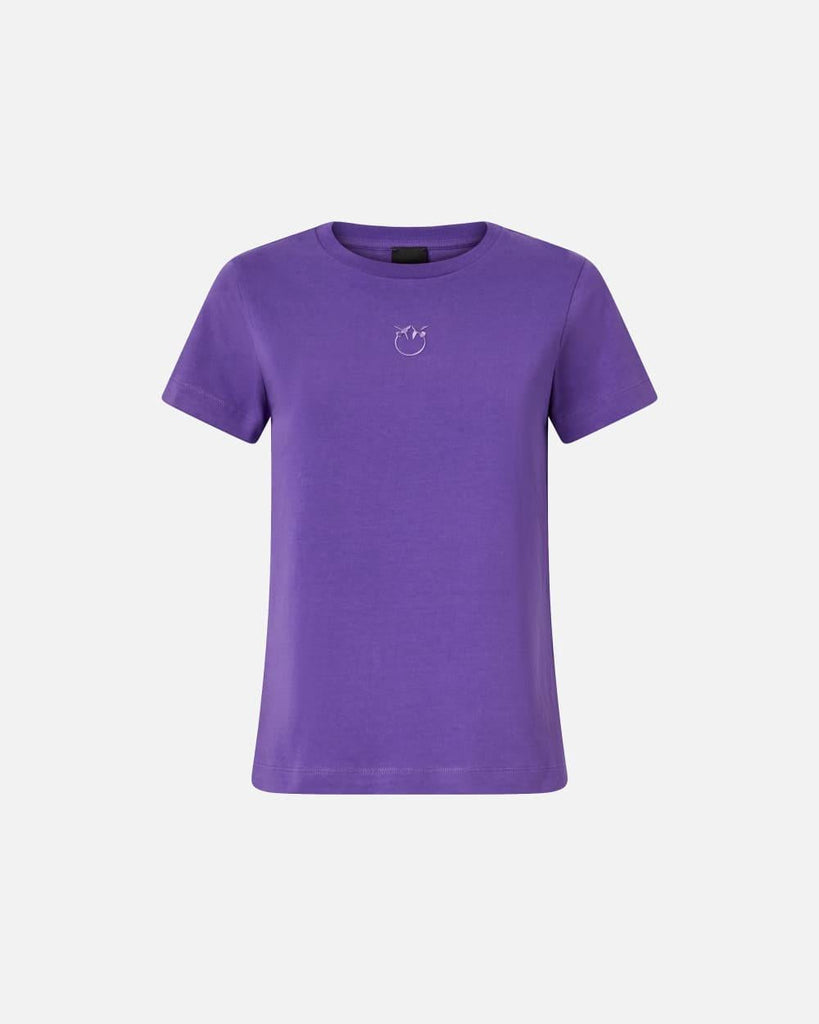 PINKO BUSSOLOTTO T-SHIRT JERSEY PATC