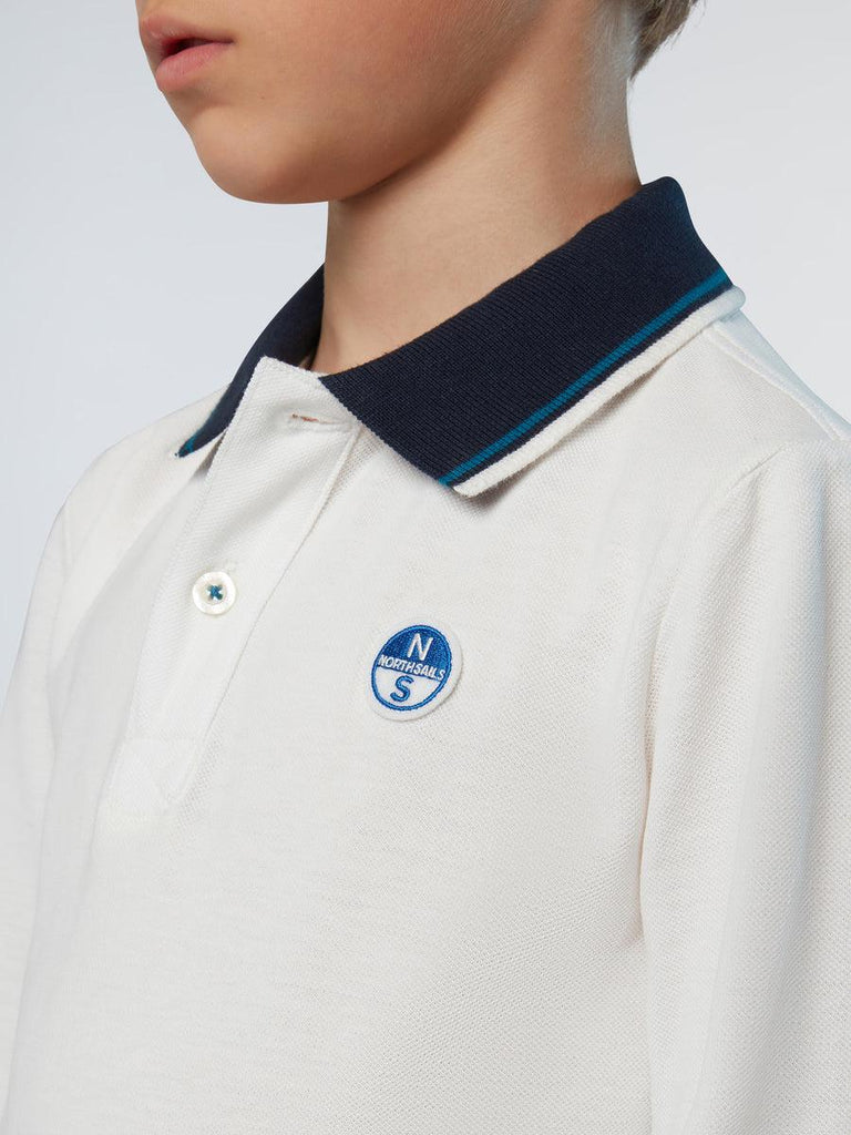 NORTH SAILS POLO LONG SLEEVE W/LOGO