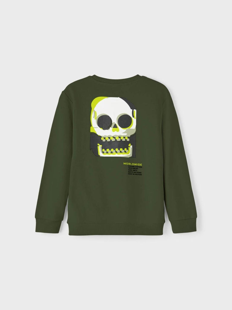 NAME.IT NKMKEALBERT LS SWEAT UNB