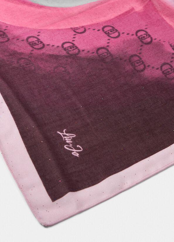LIU JO ECS FOULARD FOUR LEAVES 120X1