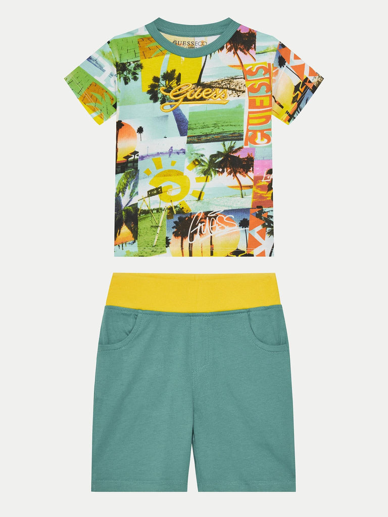 GUESS SET SS T-SHIRT+JERSE