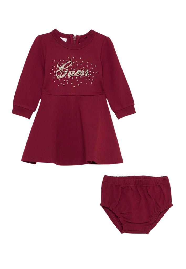 GUESS SET LS DRESS+PANTIES