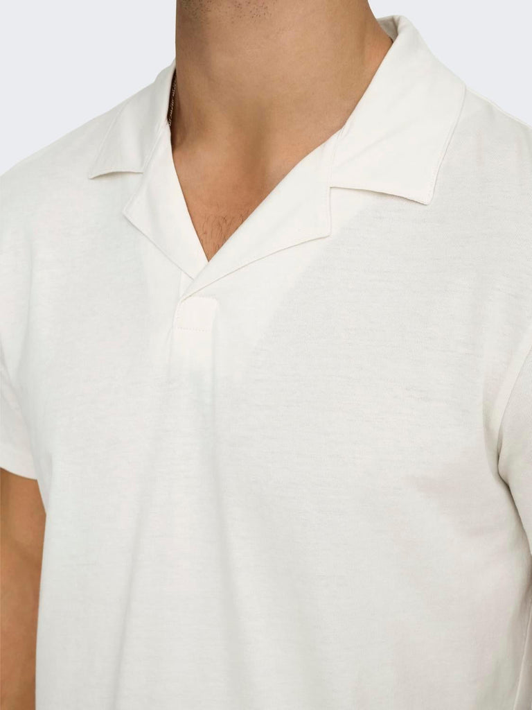 ONLY&SONS ONSABRAHAM REG SS RESORT POLO CS