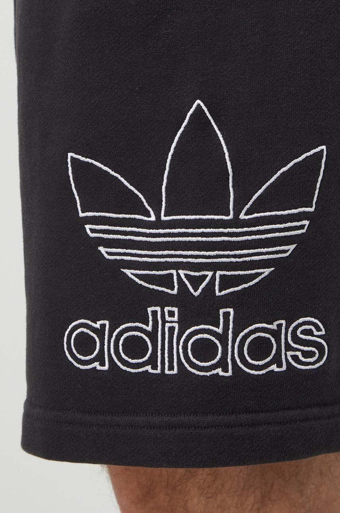ADIDAS ORIGINALS OUTL TREF SHORT     BLACK/WHITE