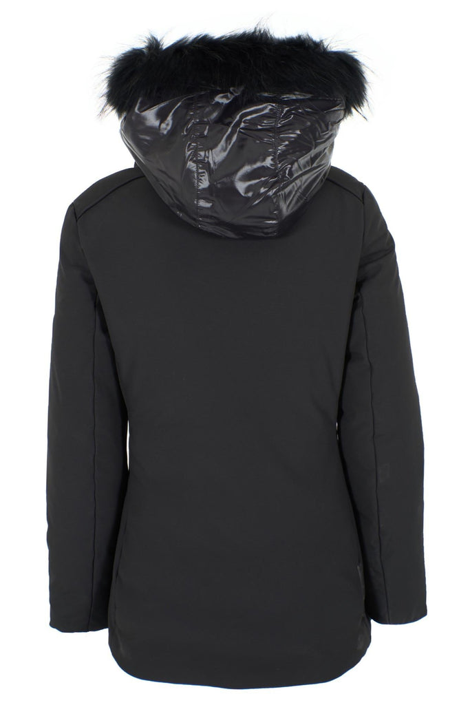 YES ZEE CAPPOTTO DONNA IN SOFTSHELL CON CAPPUCCIO