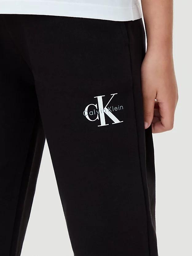 CALVIN KLEIN JEANS MONOGRAM LOGO SWEATPANT