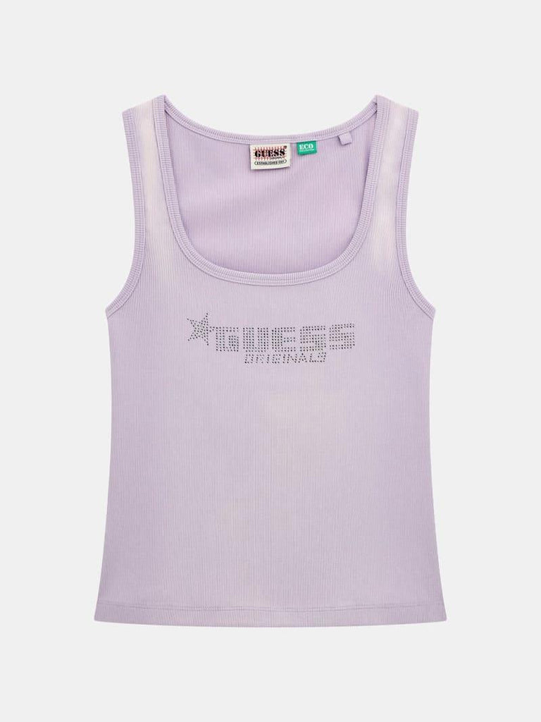 GUESS GO RHINESTONE TANK