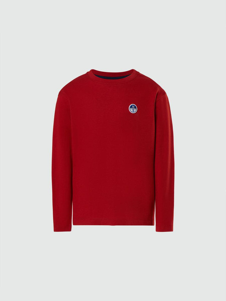 NORTH SAILS T SHIRT LONG SLEEVE W/LOGO