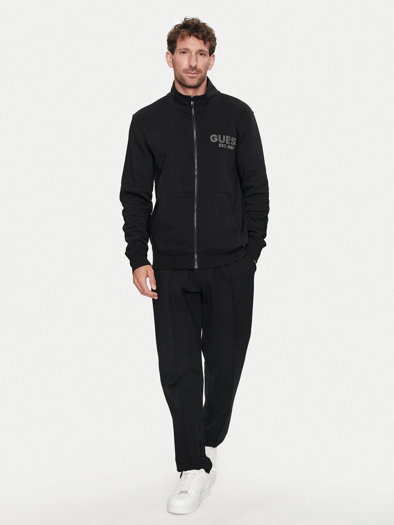 GUESS AL HIGH NECK FULLZIP SWEATSH