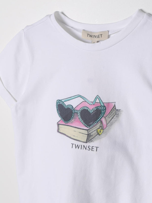 TWINSET T-SHIRT M/C STAMPA DIARIO SEGRETO