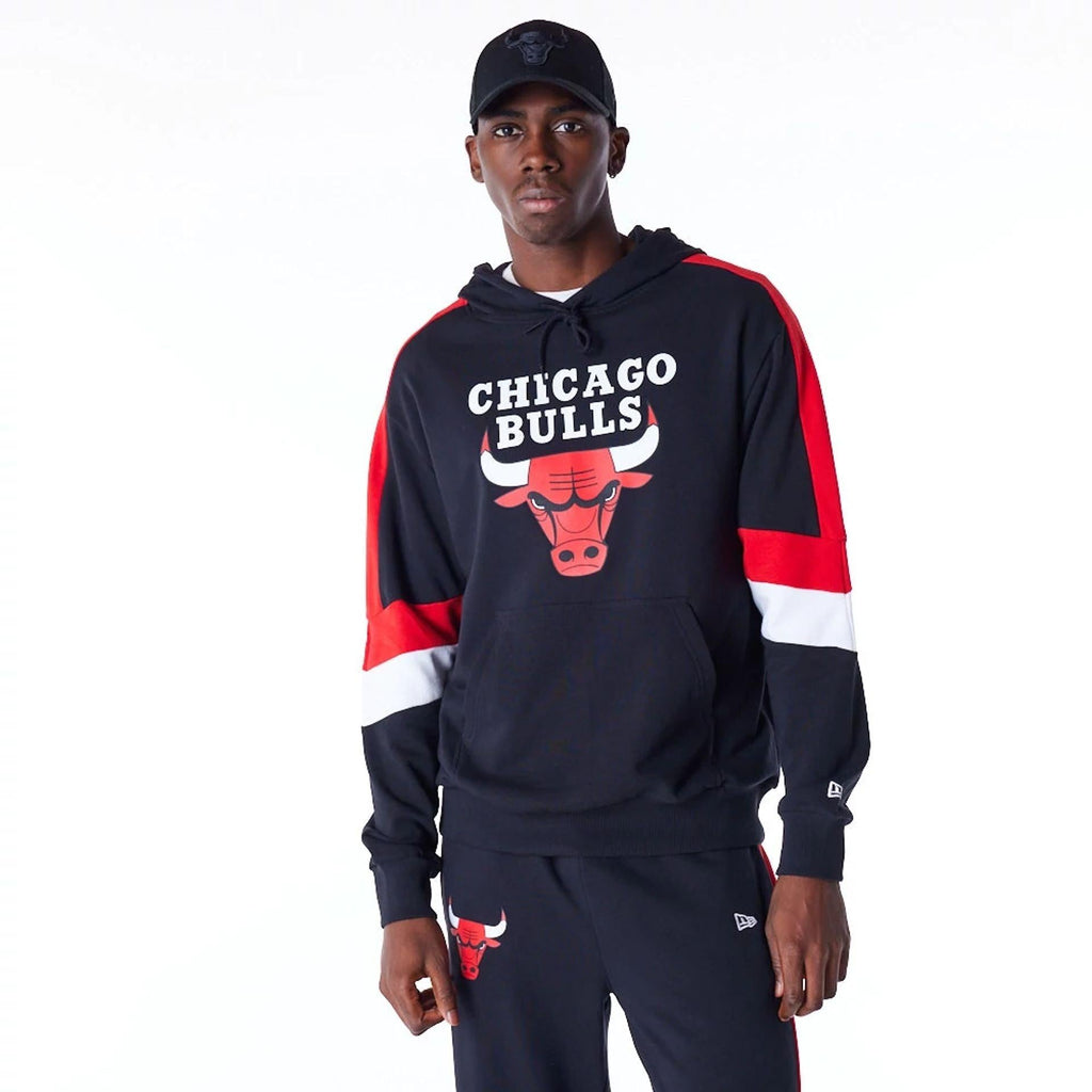 NEW ERA COLOUR BLOCK OS HOODIE CHIBUL  BLKFDR