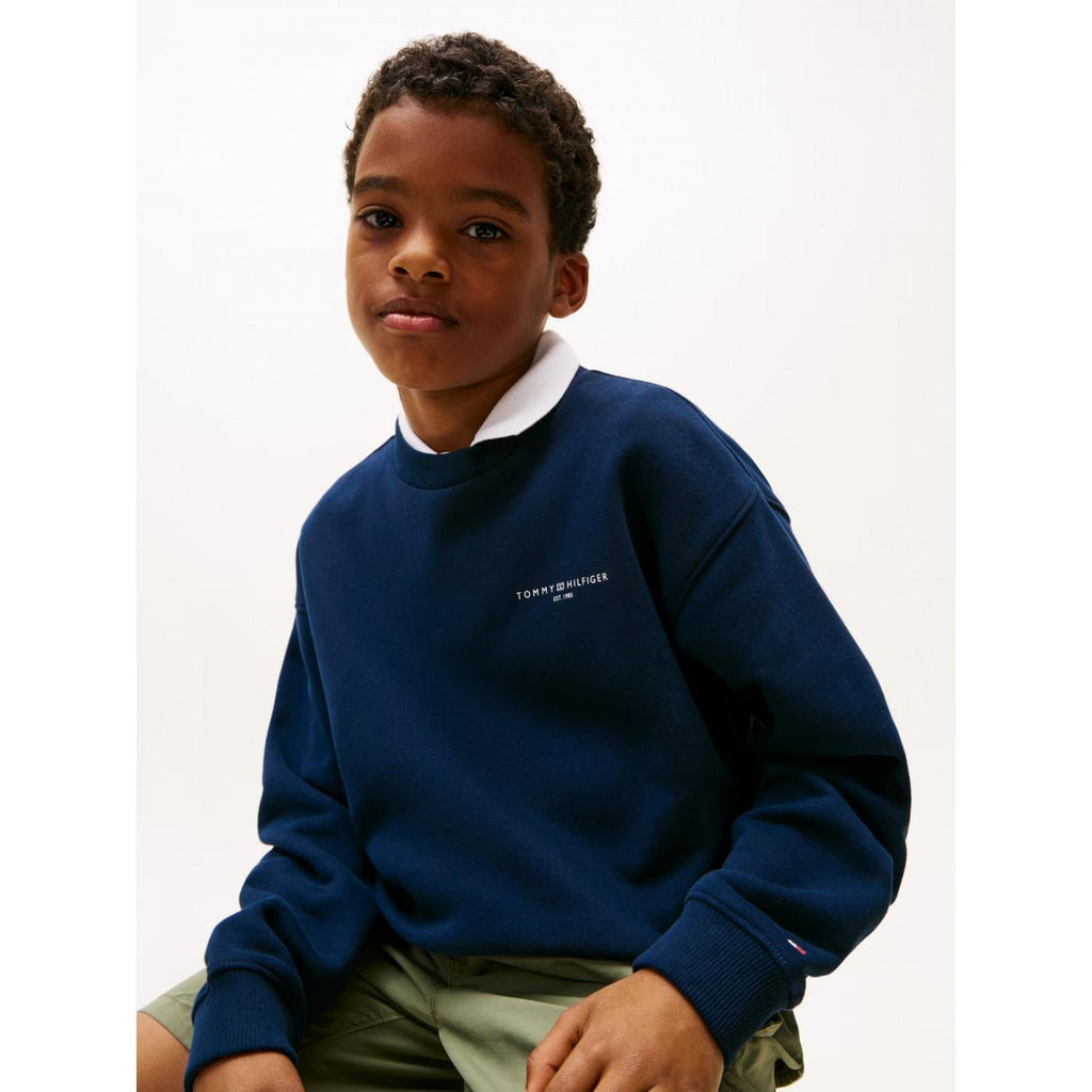TOMMY HILFIGER MINI CORP C-NECK SWEATSHIRT