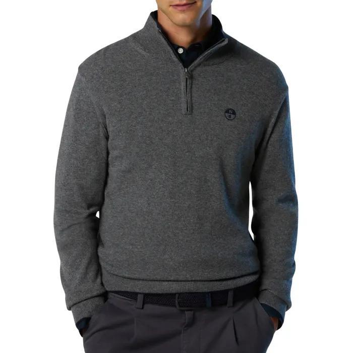 NORTH SAILS HALD ZIP  12GG KNITWEAR