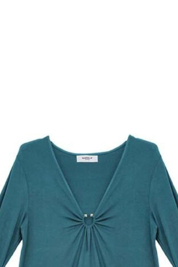 MARKUP T-SHIRT CON ANELLO ORO ALLO SC
