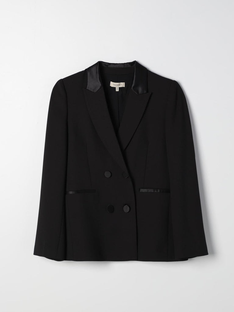 TWINSET BLAZER DOPPIOPETTO IN CREPE