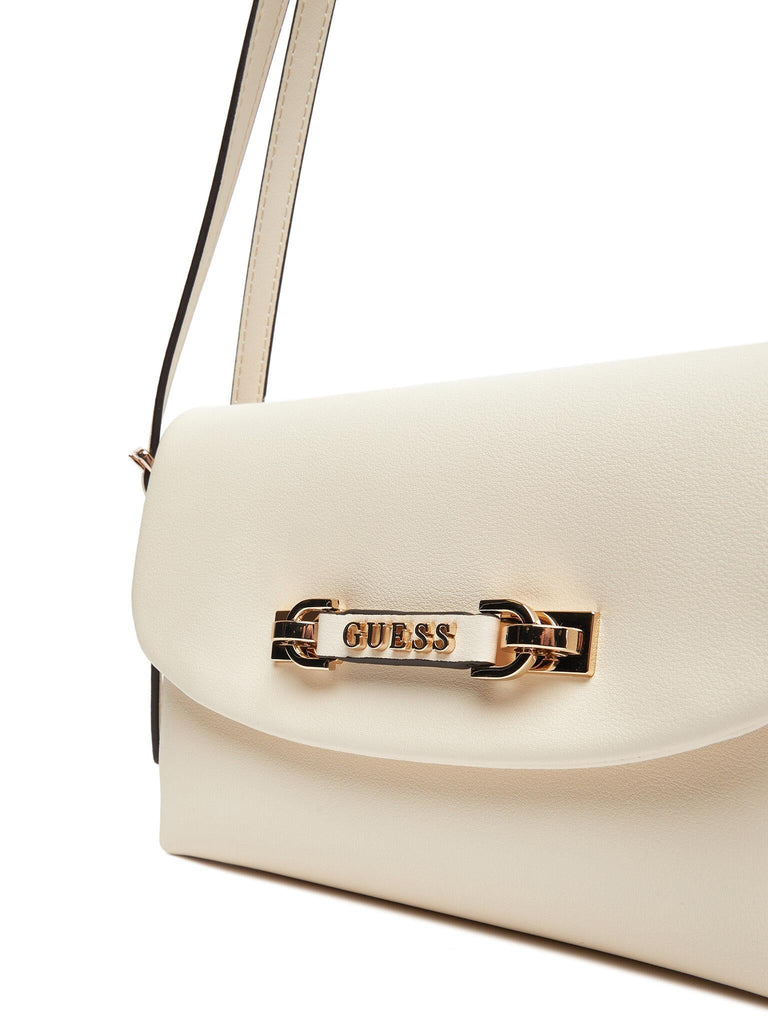 GUESS LEFIA FLAP SHOULDER BAG