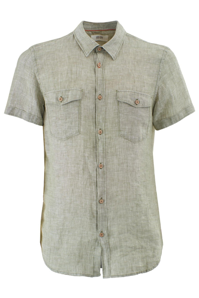 YES ZEE CAMICIA UOMO TASCHE APPLICATE, M/C