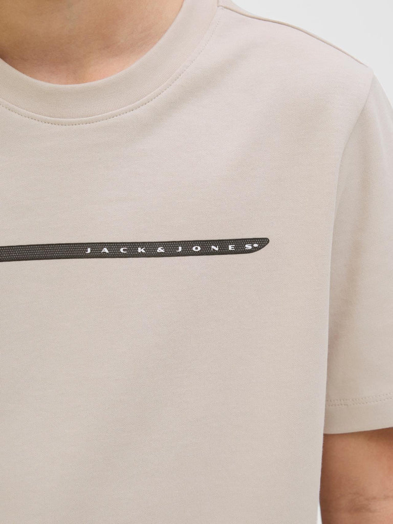 JACK JONES KIDS JCOFUSION FULL BRANDING TEE SS CRE JNR