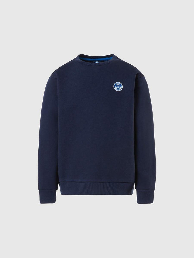 NORTH SAILS CREWNECK SWEATSHIRT WITH LOGO