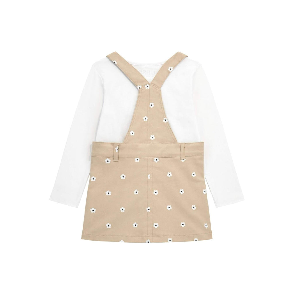 GUESS SET LS T-SHIRT+STR TWILL SKIRT