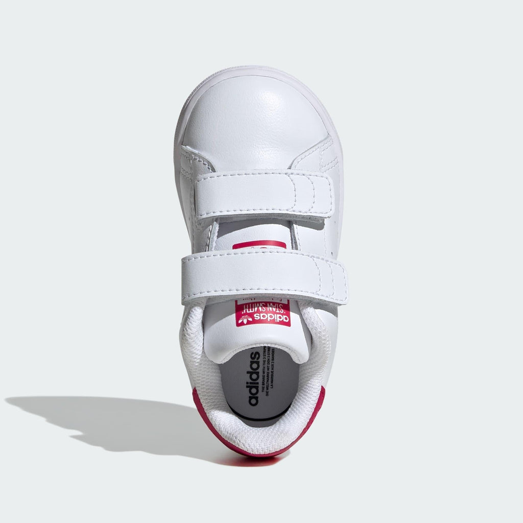 ADIDAS ORIGINALS STAN SMITH CF I     FTWWHT/FTWWHT/BOPINK