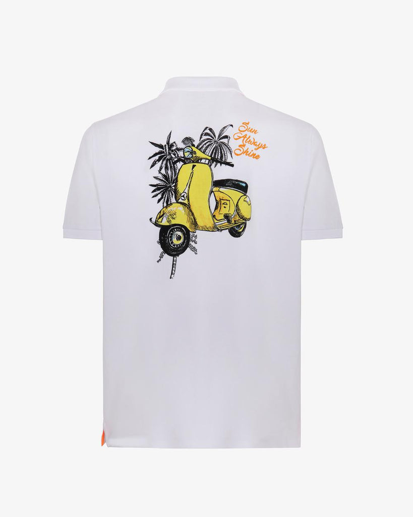 MARKUP POLO M/M PIQUET STAMPA DIETRO