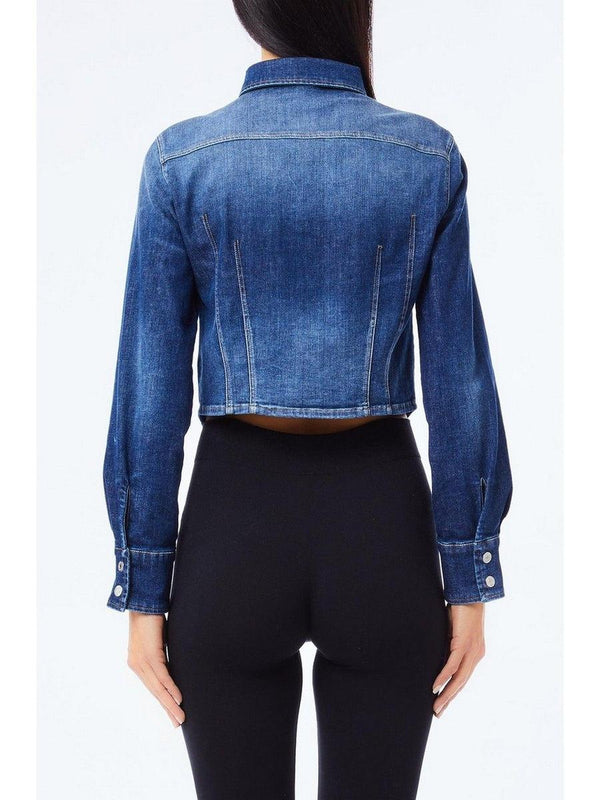 LIU JO CAMICIA DENIM PINCES