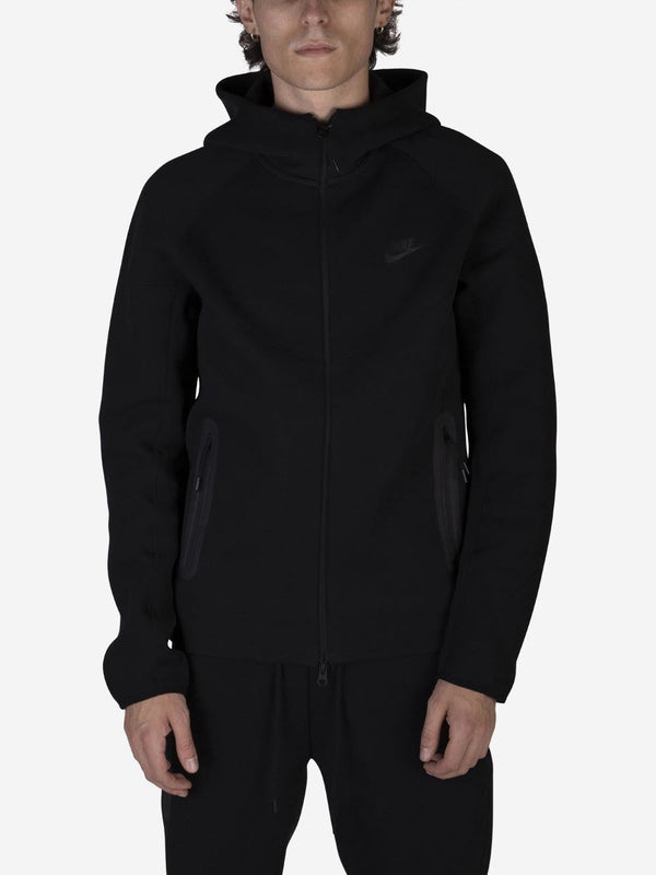 NIKE Felpa Tech Fleece Windrunner con zip e cappuccio