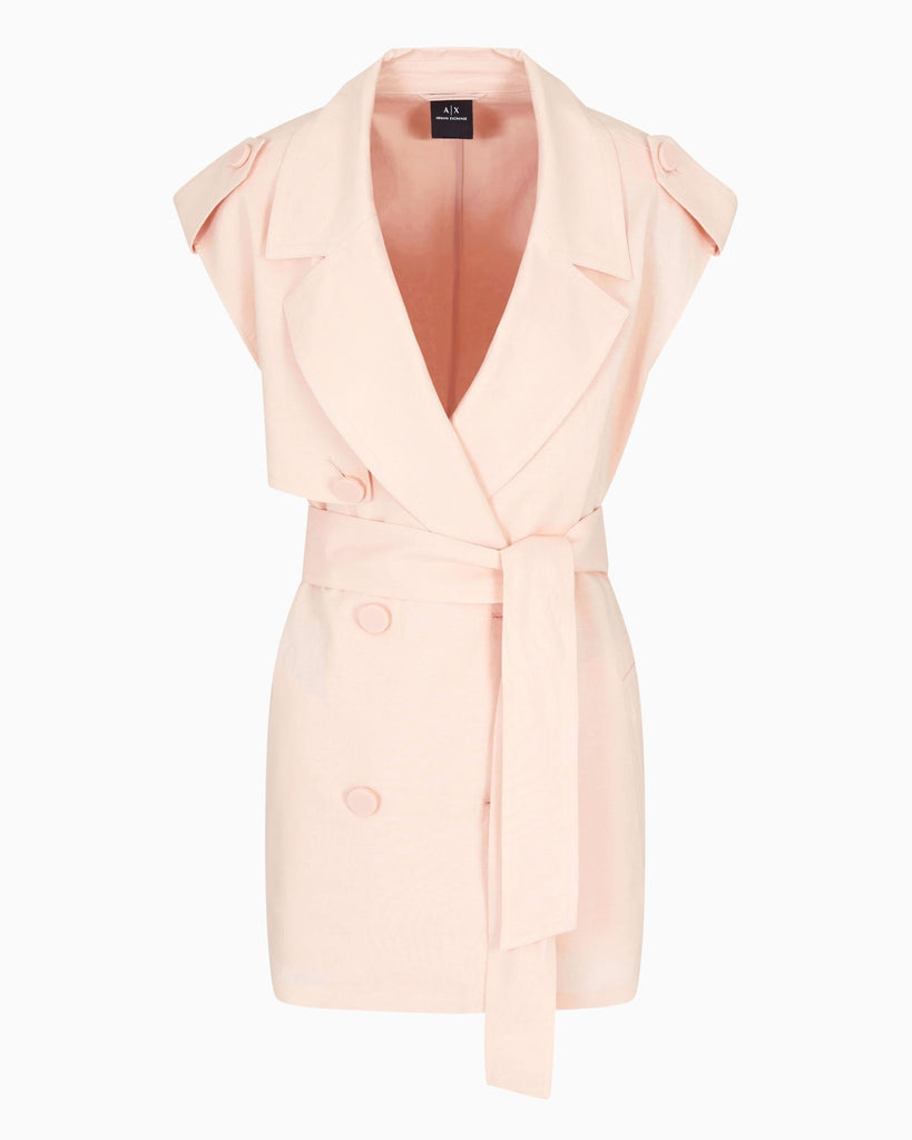 ARMANI EXCHANGE SLEEVELESS JACKET