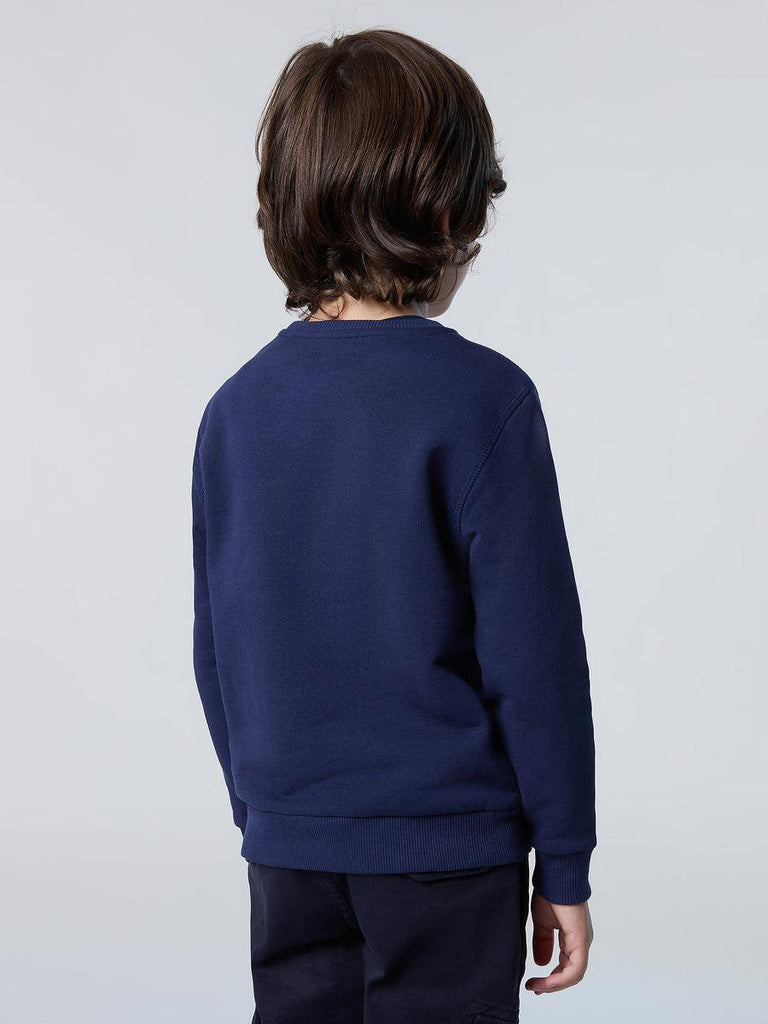 NORTH SAILS CREWNECK SWEATSHIRT WITH GRAPHIC