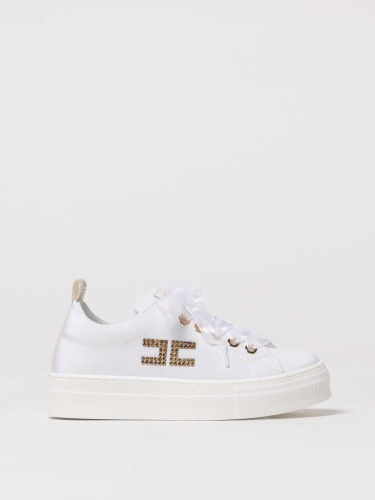 ELISABETTA FRANCHI La Mia Bambina SNEAKER BASSA ALLACCIATA
