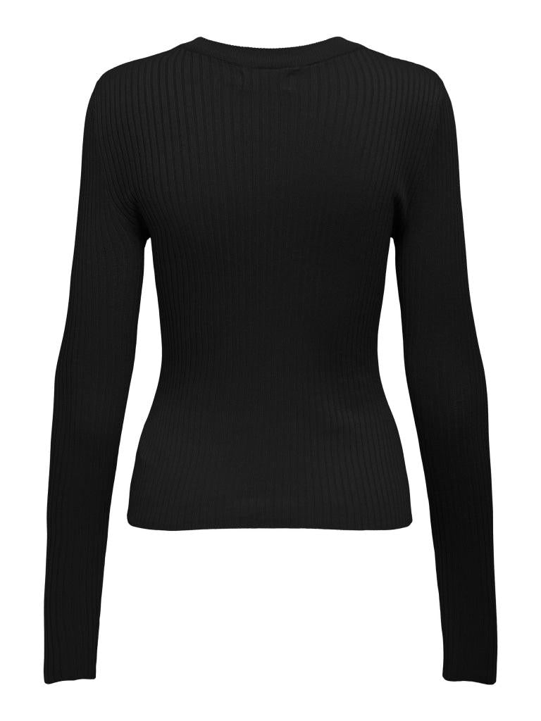 ONLY ONLMEDDI LS RIB O-NECK CC KNT
