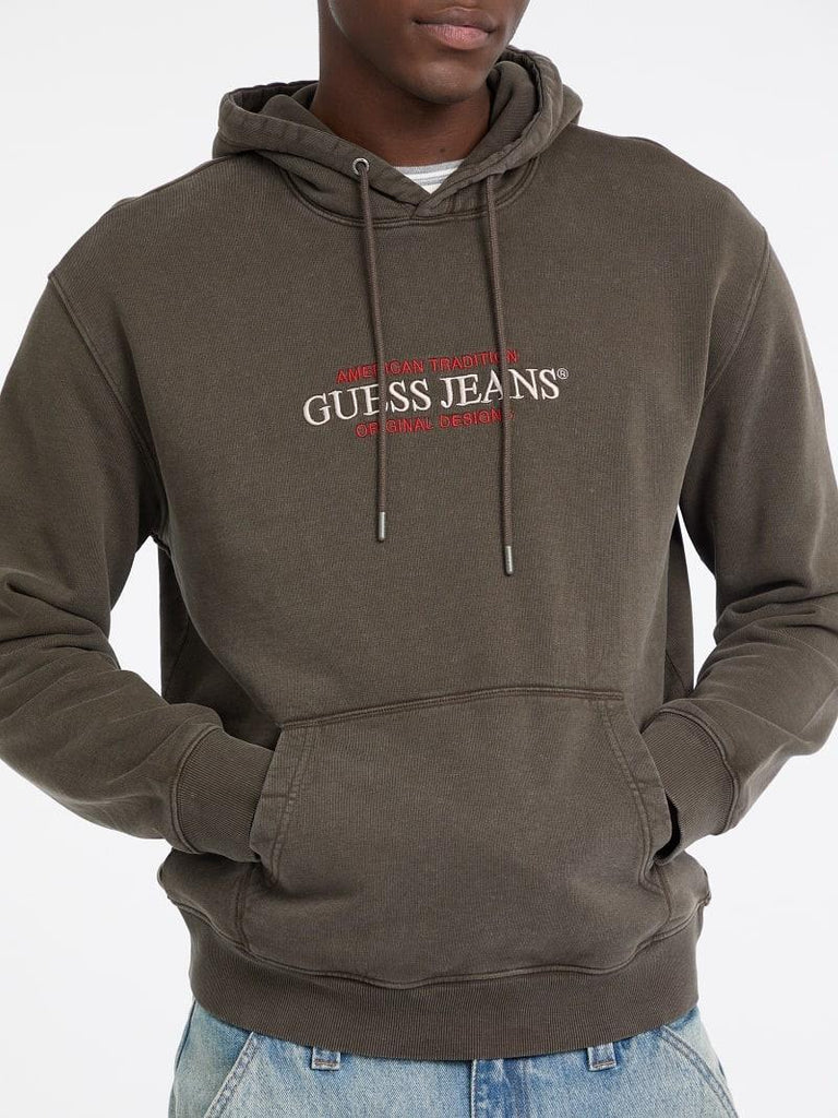 GUESS GJ HOOD REG AMERICA TRAD SWEAT