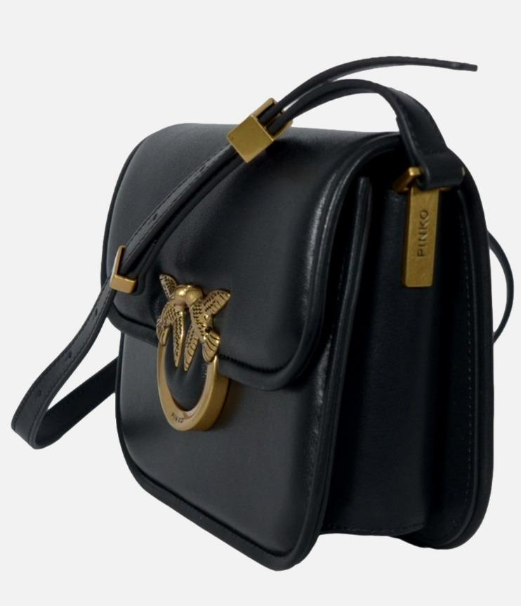 PINKO LOVE BOX BAG FL MINI NAPPA + V