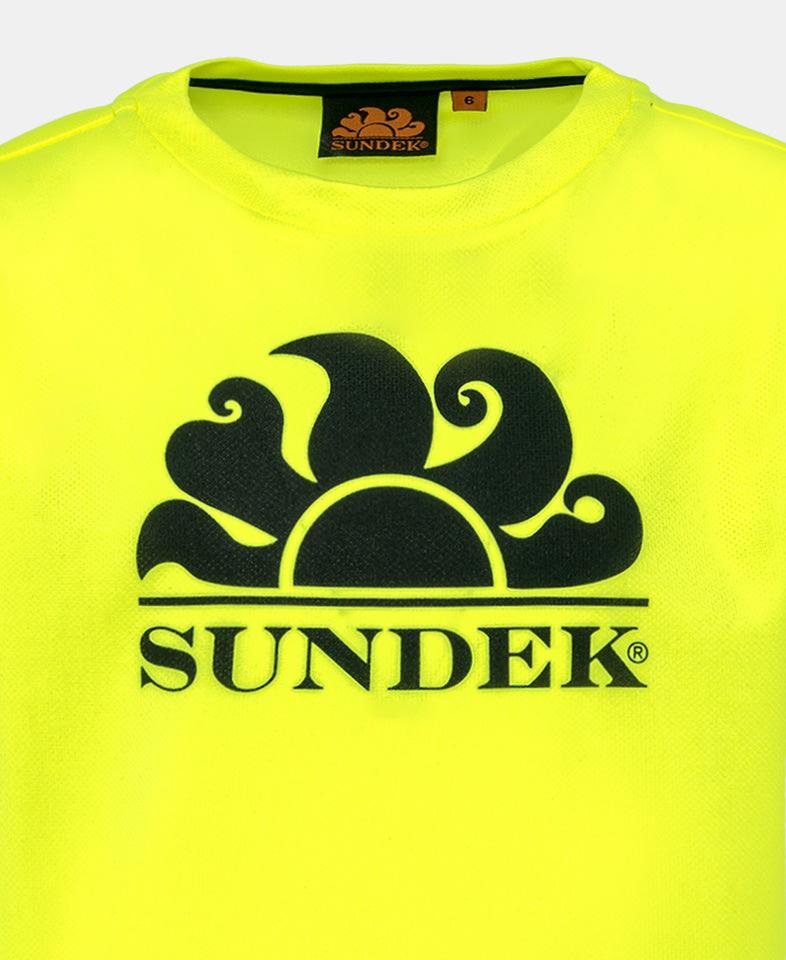 SUNDEK T-SHIRT LOGO DRY FIT